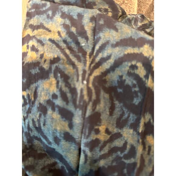 Ulla Johnson Leopard Long Sleeve Gown SMALL Jersey Maxi Dress Slinky Aline $500 - Picture 14 of 14